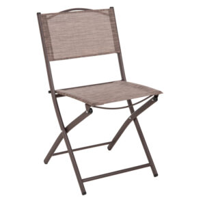 Karrige Outdoor EH5971.02 BROWN METAL-BROWN TEXTILENE 45x51x81Hcm.